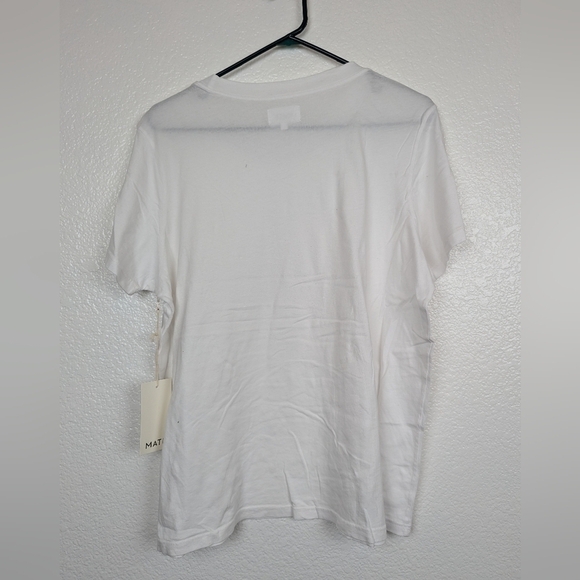NWT Mate the label organic cotton classic tee white - Picture 4 of 4